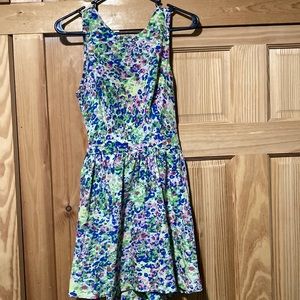 Open back summer dress